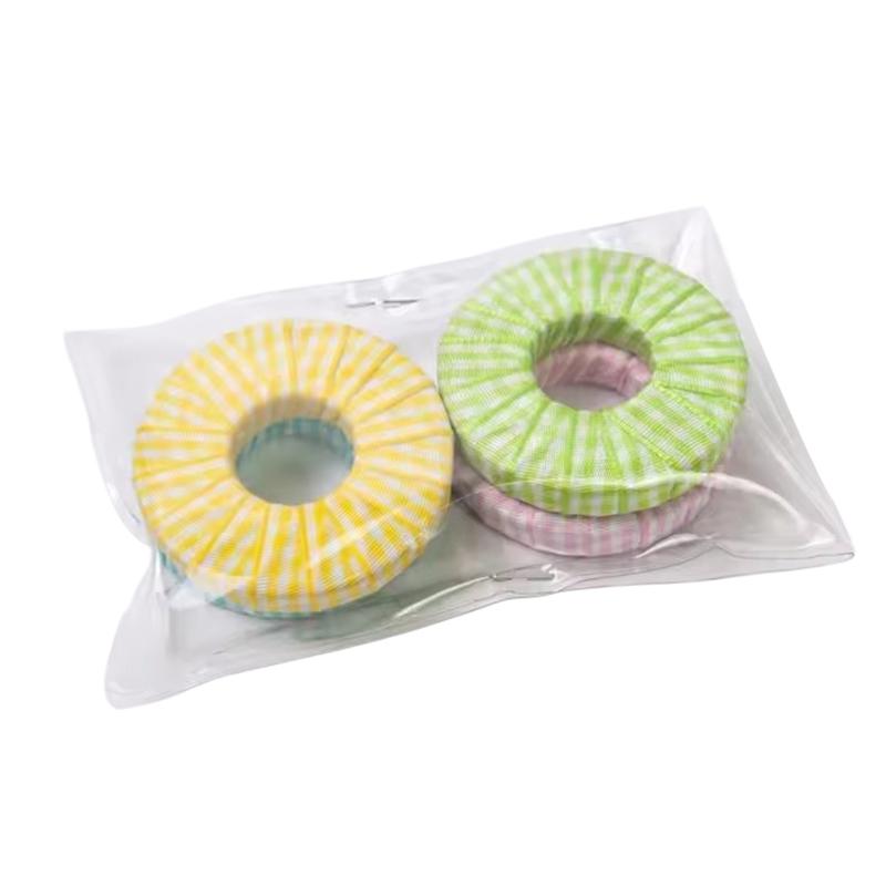 4Pcs 5Cm Round Metal Sewing Weights Colorful Stripe Fabric Locking Fixing Weights For Diy Cutting Sewing Pattern Making Tools