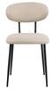 Denise Beige UPHOLSTERED CHAIR Scandinavian Style
