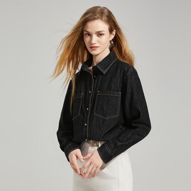 

Retro Polo Denim Long Sleeve Shirt 42