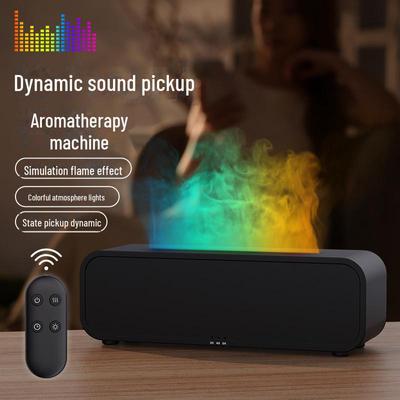 Silent Aromatherapy Lamp: Dynamic Fog, Colorful Atmosphere for Home & Office