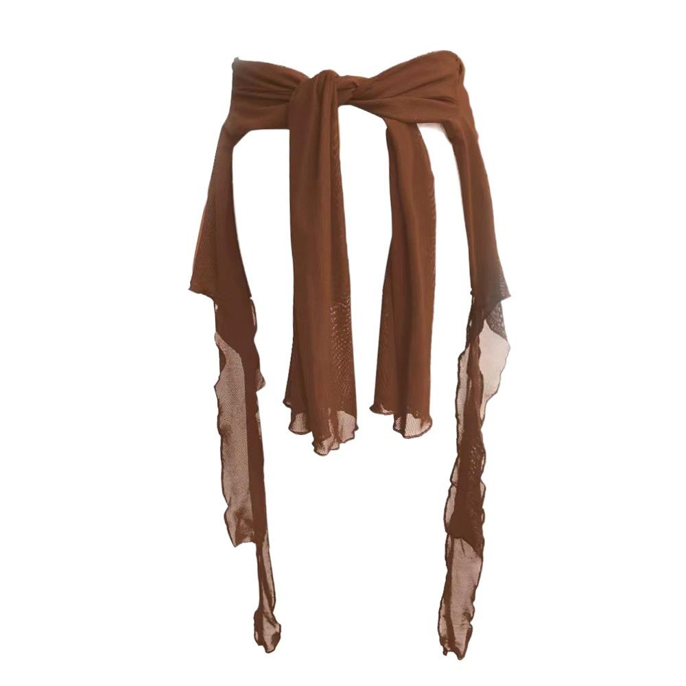 

Джинсы Декор Необычный Шарф для Джазовых Танцев Прозрачный Уличная Одежда Y2K Ремень Завышенная Талия Джинсы Декор Харадзюку One Size