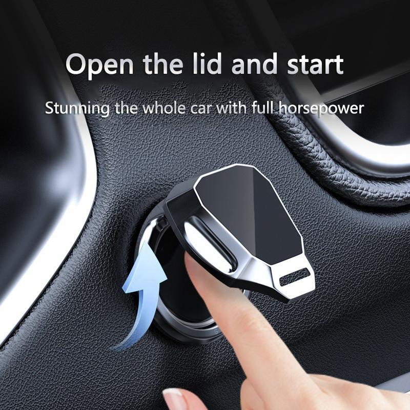 WCHT7 Car One Click Start Protection Cover Accessory For BMW M Performance E46 E90 E60 F10 F30 E39 E36 F20 E87 G30 E92 E91 X5 Sticker