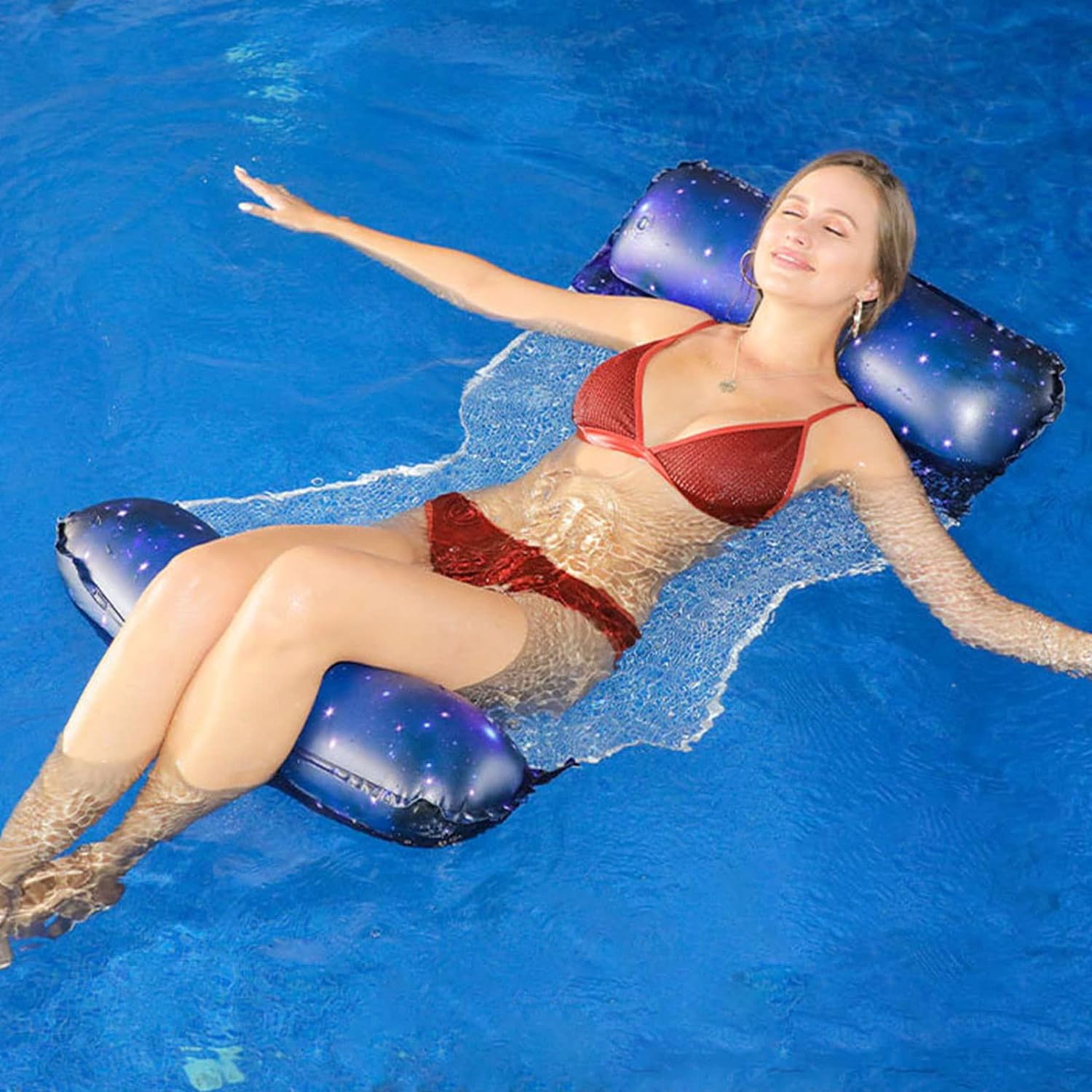 Набор из 2 надувных поплавков для бассейна — фото 7