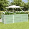 Plant Pot Green 240 X 80 X 75 Cm Steel