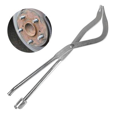 Car Brake Spring Pliers Spring Disassembly Pliers with Sleeve for Drum Brake Adjustment Snap-Ring Pliers