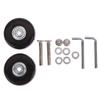 Luggage Suitcase Replacement Wheels Dia50/54/60Mm Suitcase Parts Axles Durable Sliding Resistant Flexible Casters