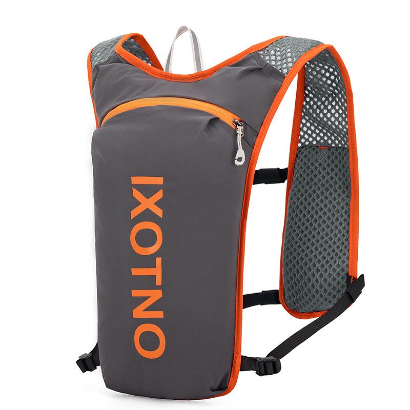 

5L Quick-Dry Lightweight Hydration Pack for Trail Running, Marathon, Cycling & Outdoor Sports Standard помаранчевий/темно-сірий