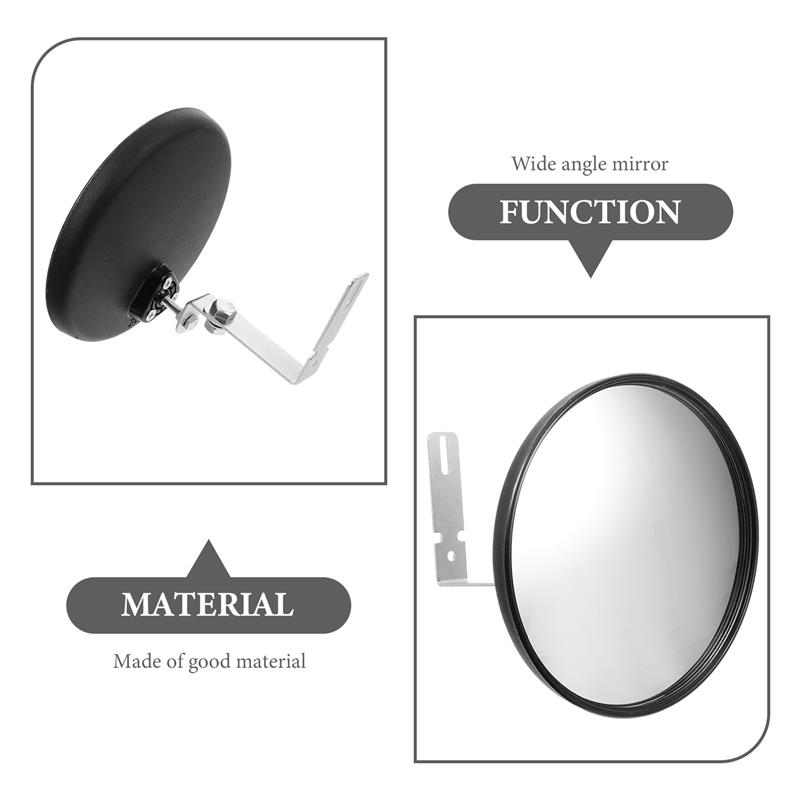 Convex Anti Theft Mirror Lightweight Design For Installation Traffic Mirror Prevent Accidents Injuries Theft Large Mirror