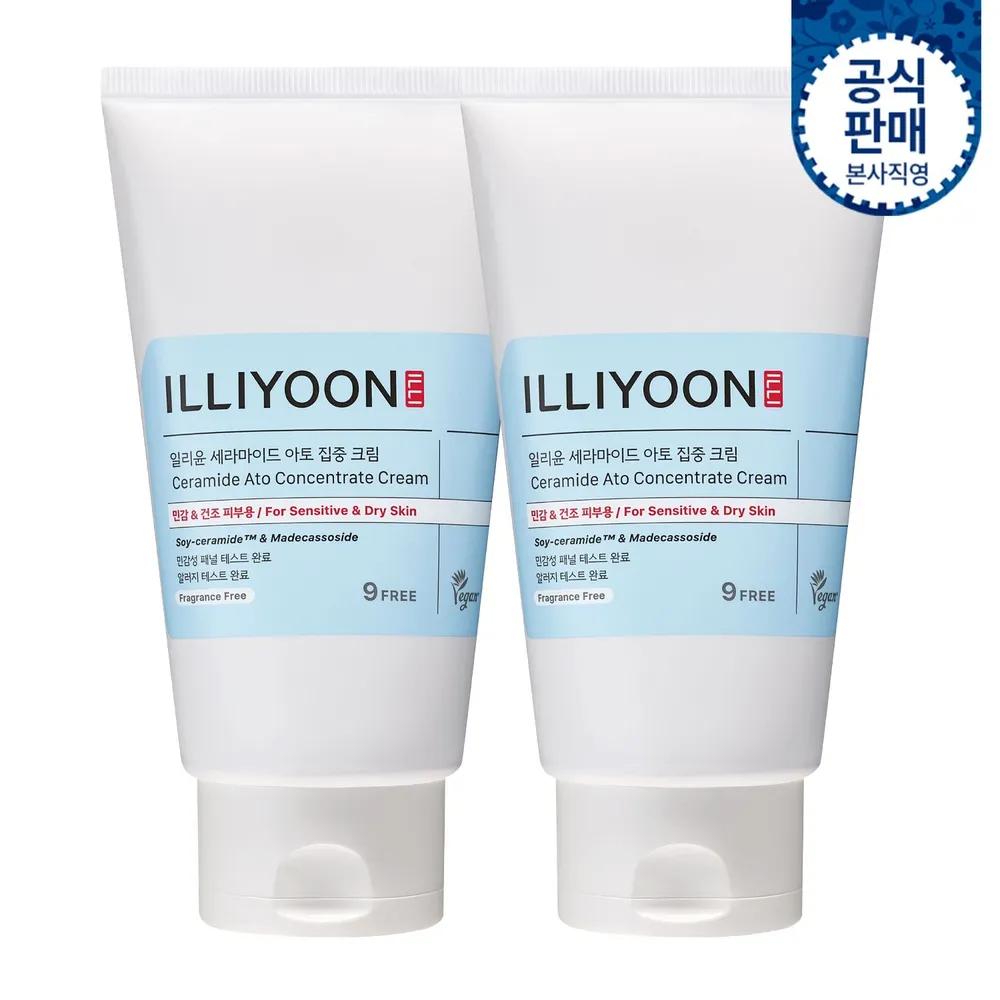 ILLIYOON Ceramide Ato Intensive Cream 230ml (2 packs)
