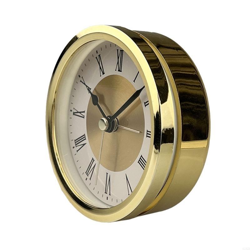 62KD Simple Installation Quartzs Alarm Clock Insert 3.5Inch Roman Numerals Insert