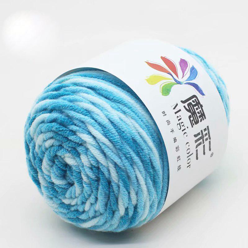 Wool Ball Rainbow Cotton Thread Lover Thread Cotton Factory Wholesale Cotton Baby DIY Handmade Crochet Sweater Scarf