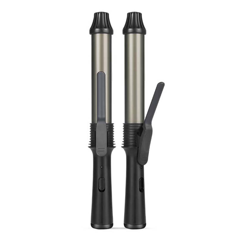 

Горячая Распродажа Красота Стайлинг Портативный Профессиональный Утюжок PTC Завивка Анти-Ожог Вращающийся Большой Волнистый Бигуди Для Волос EU чёрный