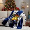 Royal Football Emblem Blanket Lightweight Ideal Bedding Blanket Perfect for Travel, Camping, Living Rooms, Offices, Sofas, Fan Christmas gift