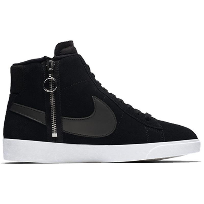 Nike Blazer Mid Rebel XX Black Women's Sneakers Skateboard Shoes BQ4022-001