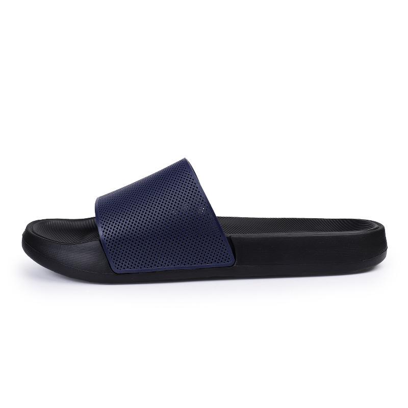 Summer new slippers simple plain hollow surface breathable casual shoes large size beach sandals