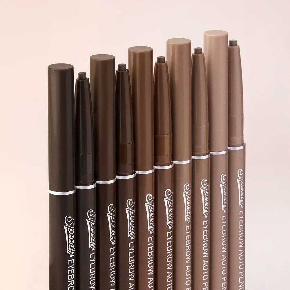 Peripera Brown Fine Brush Tip 01 Natural Long-Lasting 04 Ultra-Fine Automatic Eyebrow Pencil for Beginners