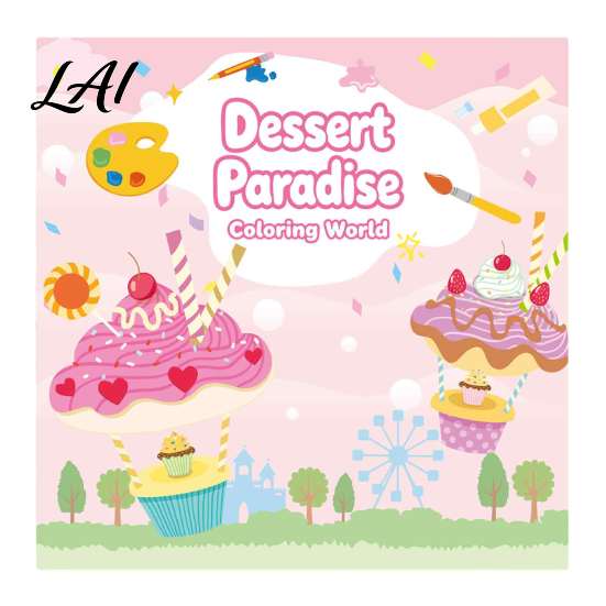 Compact Activity Book for Travel Children's Coloring Book with Cute Animal Theme Thick Paper Sketchbook Kids Preschool Painting Practice