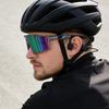 Polarisierte Fahrradsonnenbrille für Herren Damen Outdoor-Sport Ultra-Leicht UV400 Schutz Sonnenbrille zum Laufen Fahren Mountainbike Sonnenbrille