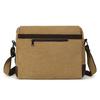Fashion CrossBody Bag New Men Canvas Crossbody Shoulder Messenger Bags Man Casual Solid Multi Function Portable Male Bag