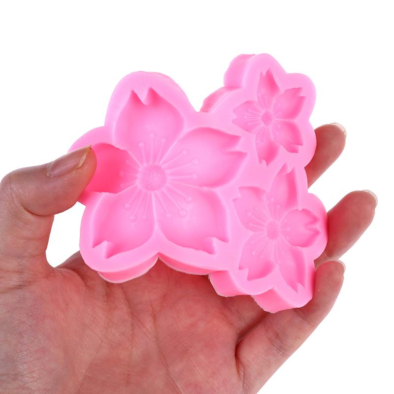 Tipuri Înflorire Floare Formă Moale Silicon Fondant Ciocolată Decorație