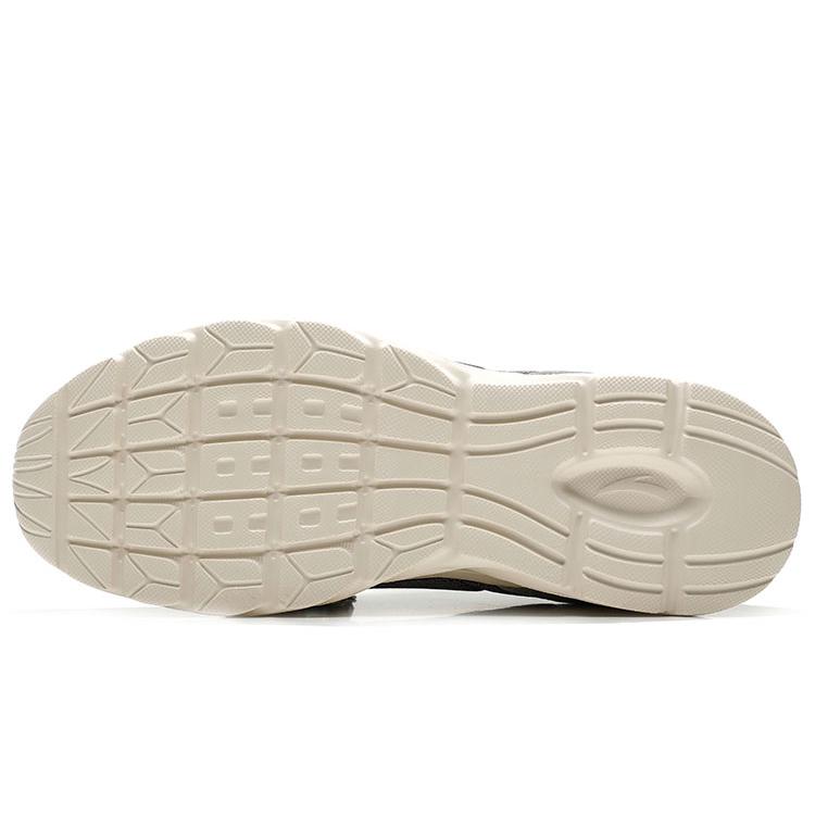 New Anta Cushioned Anti-Slip Wear-Resistant Breathable Lightweight Low-Top Running Shoes Men's Gray 912235527-3