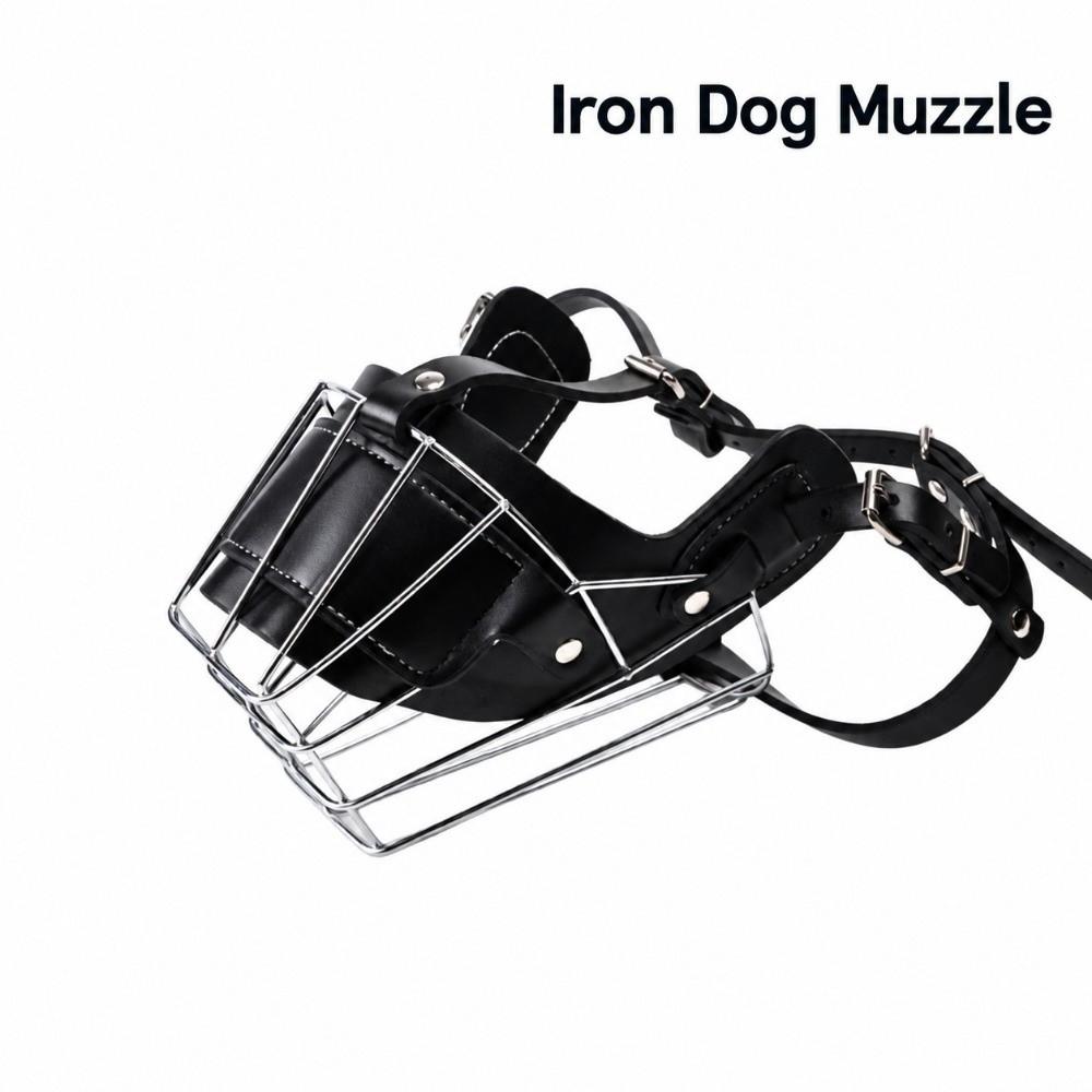 Breathable Basket Muzzle Adjustable Pet Mouth Mask Pet Supplies Dog Mouth Cover Large Dog