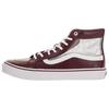 Sk8-Hi Slim Cutout Port Wine Unisex Sneakers Red True-White VN0004KZISV