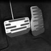 Protiskluzové kryty pedálů do auta Hliníková slitina Auto Podložky pod nožní pedály Sada Univerzální Manuální vozidlo Plyn Brzda Spojka Pedál Náhradní příslušenství
