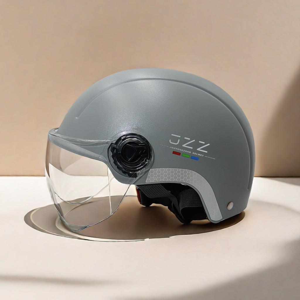 

3C Certified All-Season Unisex Electric Vehicle Helmet – Customizable with Text and Images