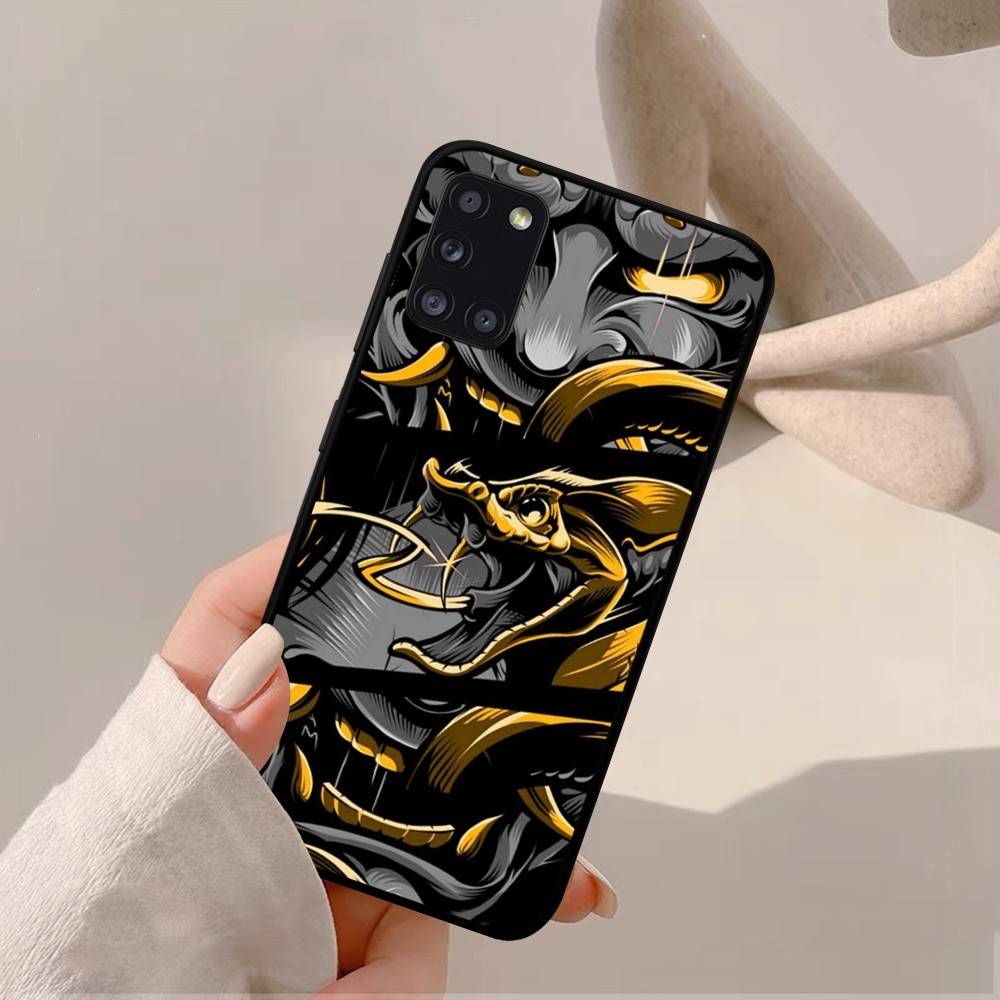 Japan Ghost Face Samurai Phone Case For Samsung A 52 53 21 32 13 12 71 31 51 40 72 73 70 22 42 50 30 20 21 shell