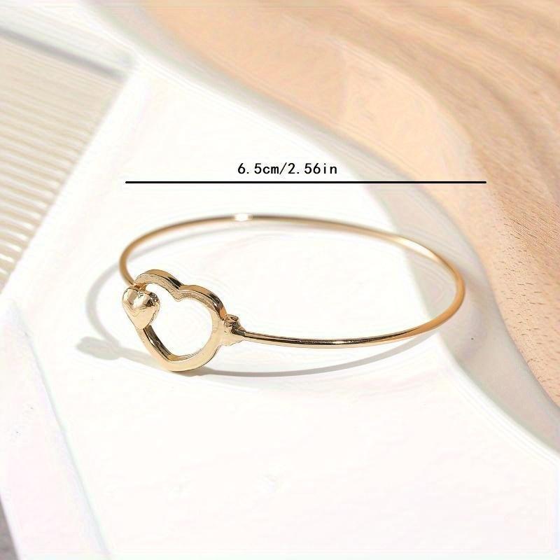 Elegant Heart Shaped Metal Curtain Ties Classic Home Decor Accessories