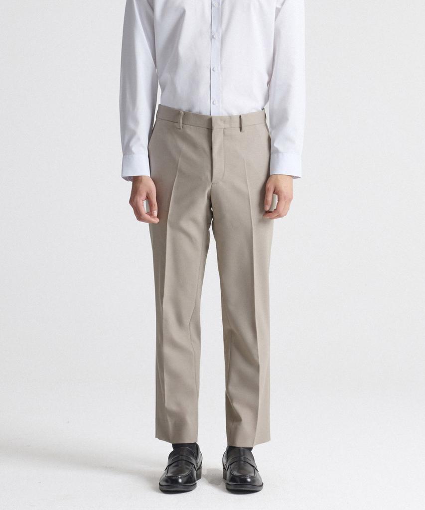 Stco 31% Extra Fine Wool Double-Breasted Suit Set Beige (Classic Fit)_Ssjva62Set