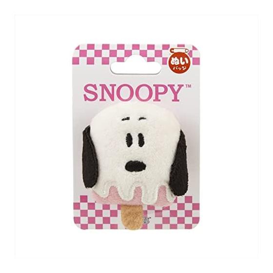 Sekiguchi Cafe Sweets Ice Candy Snoopy Sewn Badge 683475
