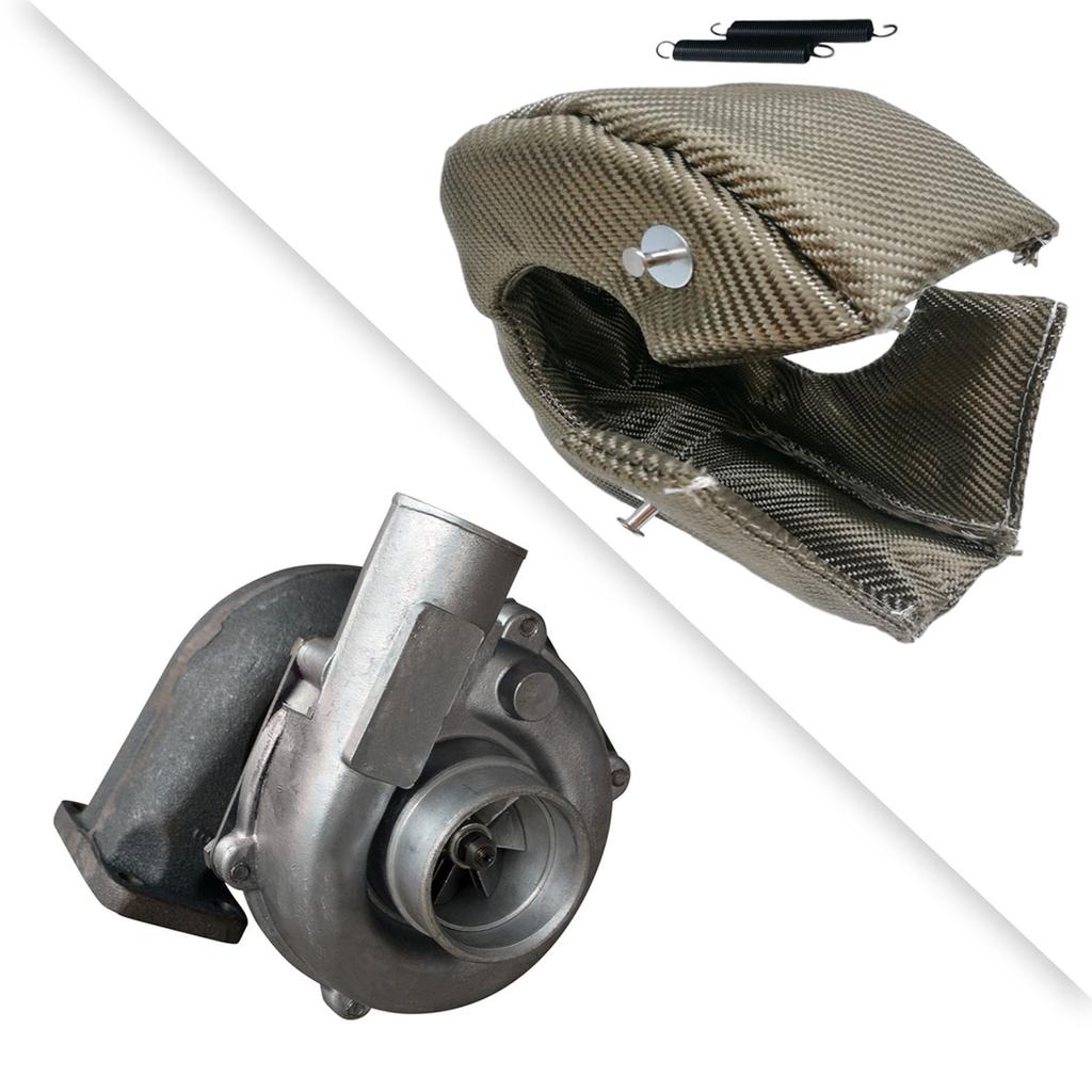 T3 Turbocharger Cover Wrap Protection Insulation Wrap Car Turbo Blanket Heat Shield Barrier Titanium Fiber Motorcycle Accessorie