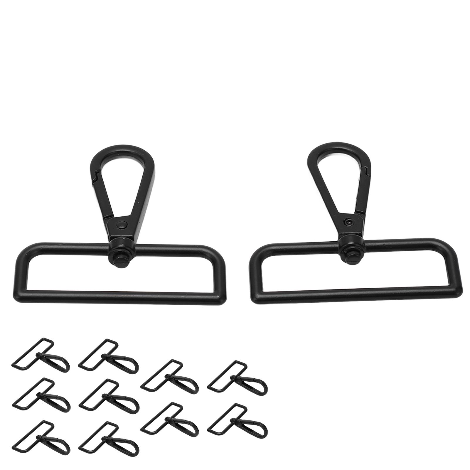 

10 шт. карабин для шнурка 5x6 см многофункциональный простой в использовании аксессуар для сумок и багажа