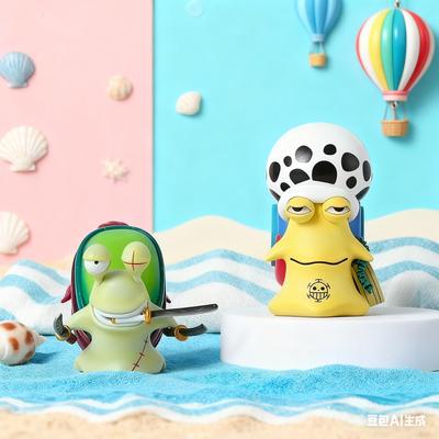 Non-Toxic New One Piece Solon Luo Phone Worm Handmade Model Ornament Transponder Snail Collectibles For Fans Home Decor And Festival Gifts