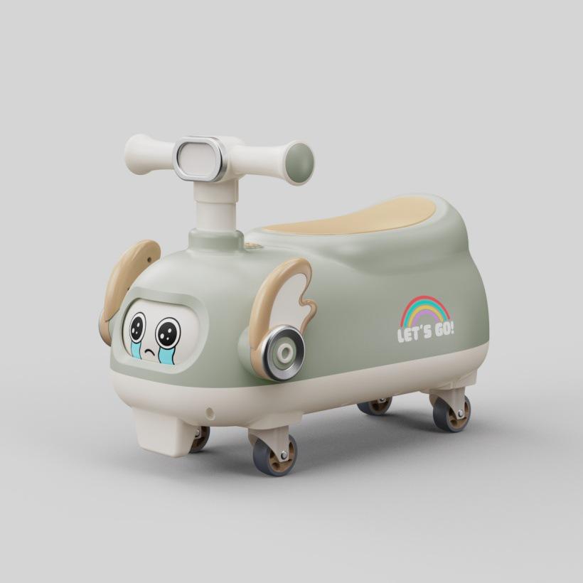 

Детский 2-в-1 каталка-арахис: Планер и машина-качалка для детей 1-3 лет бирюзовый