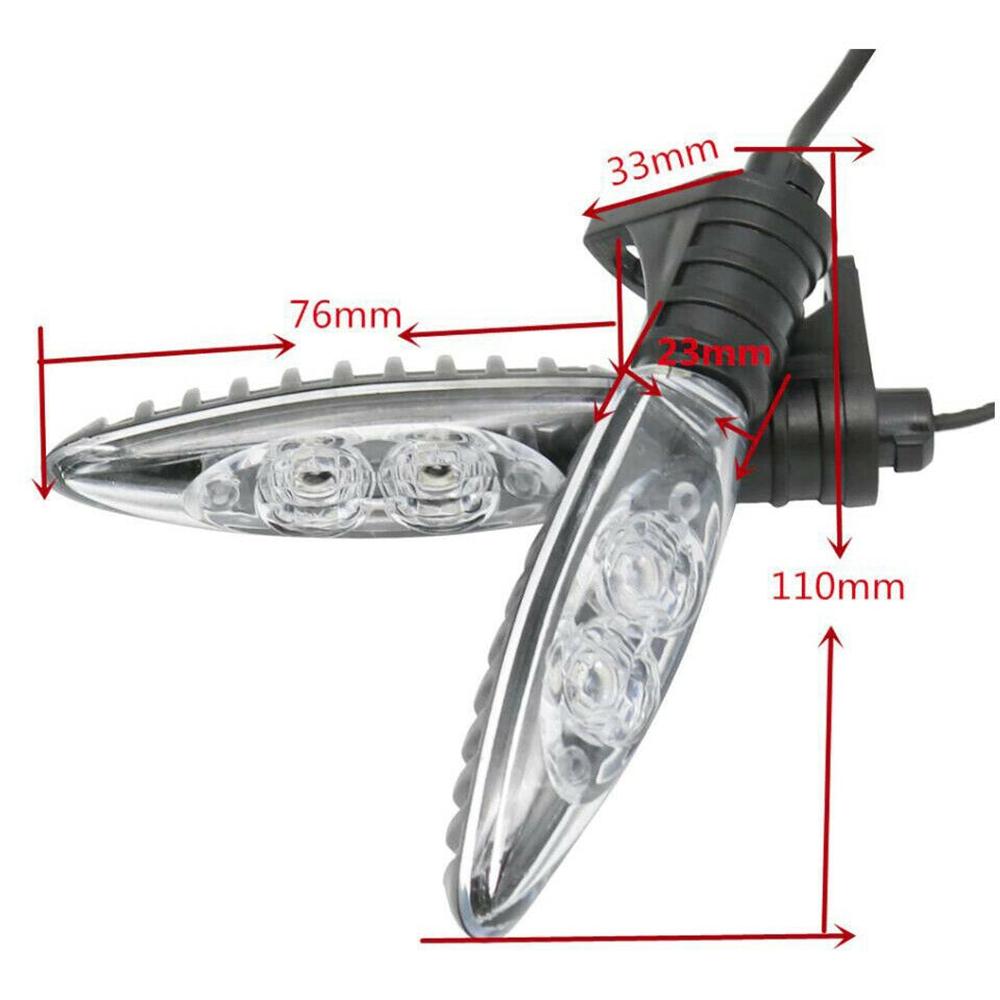 Versatile For -BMW R1200GS Adv F650GS R1200R S1000R S1000RR F800GS K1300S G310R/GS Blinker Turn Signals LED Indicators
