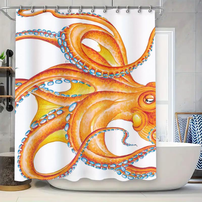 

Vintage-style Bath Shower Curtain Classic Children s Illustration Pink Plaid Dress with Dolls Print 72x72 Waterproof Fabric Deco 90x180cm