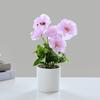 Placement Artificial Flower Counter Display Fake Plant Flowerpotted  Photography Props