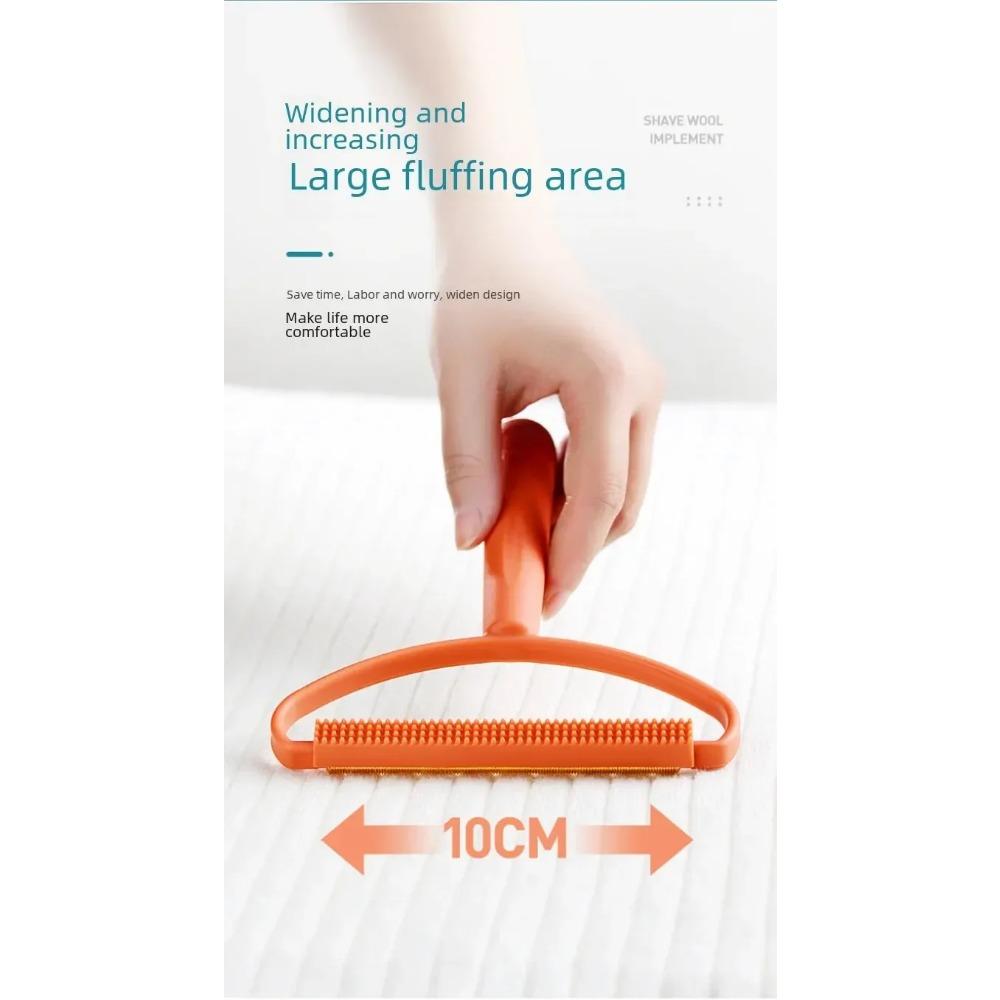 JOYBLISS Manual Clothing Lint Remover Home Use Plastic Metal Material No Battery Required Coats Hats Lint Trimmer