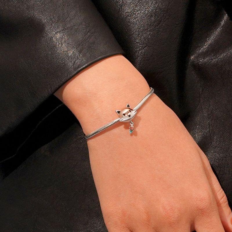 New Lion Squirrel Butterfly Animal Collection Charms Bead Dangle Fit Bangle Bracelet Necklace Diy Fashion Jewelry Gift Making