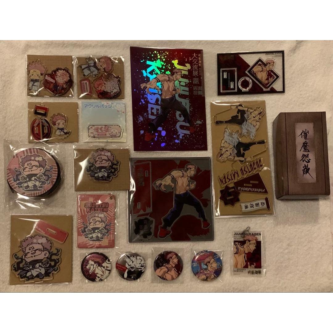Used Jujutsu Kaisen Double Sided Shukuuno Goods Bulk Sale
