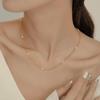 Luxurious Baby Freshwater Pearl Necklace - Trendy 2024 Clavicle Chain with Spacer Beads