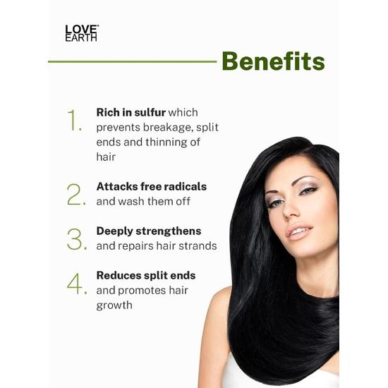 LOVE EARTH Organic Onion Hair Mask & Spa - 100g