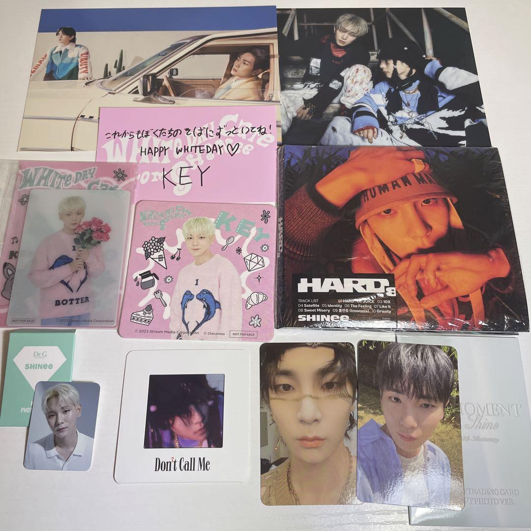 

[USED] SHINee Key HARD Whiteday Cafe Trading Card CD