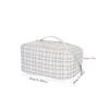 Trousse cosmetica Thousand Bird Grid per donna Grande capacità Portatile Borsa portaoggetti da viaggio 1 pz