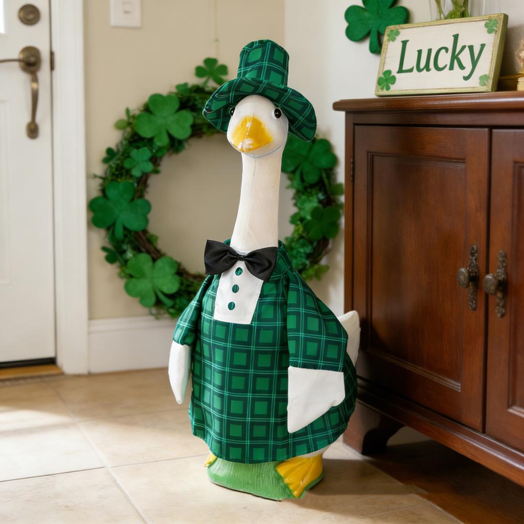 Porch Pet Dog Garden Ornaments Clothing Set
