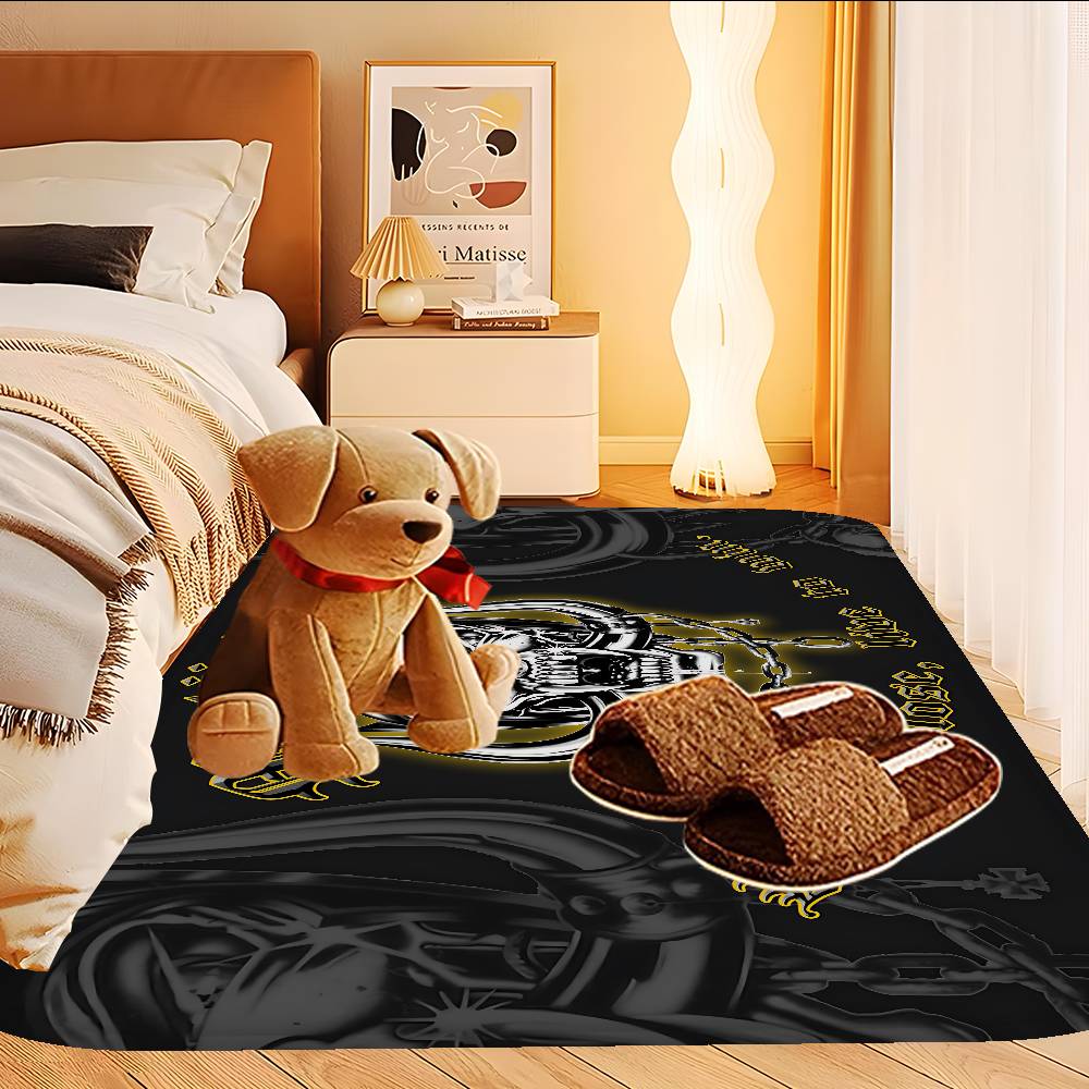 

M-MotorHead Band Room Mats Retro Multiple Choice Living Room Kitchen Rug Non-Slip Welcome Rug 40x60cm