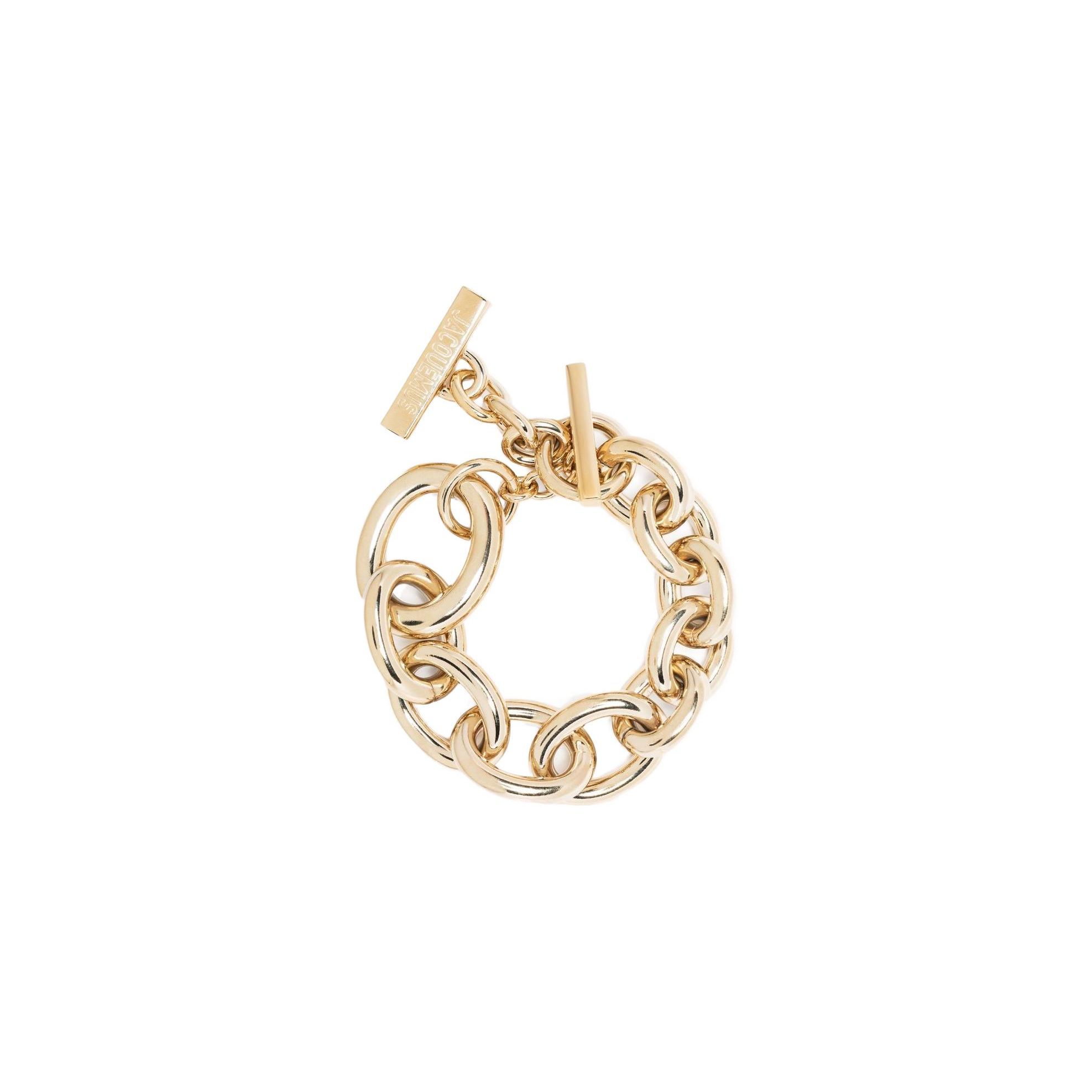 Jacquemus Fashion Brass Bracelet Women Bracelets Gold 221JW0155801270 Gold,F